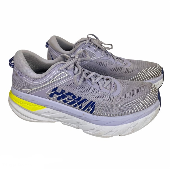 HOKA ONE ONE Bondi 7 Purple Running Shoes - Picture 2 of 13